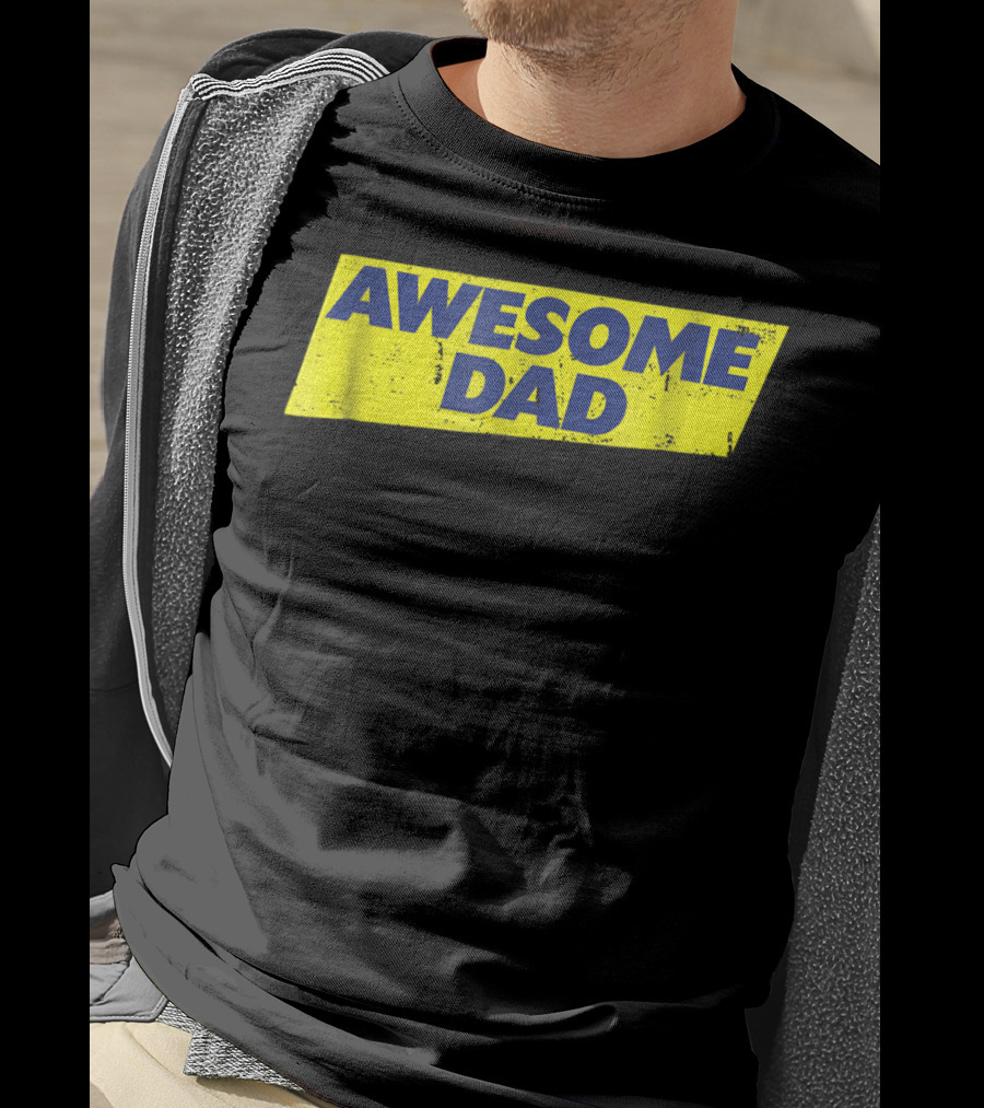 AWESOME DAD Vintage Style Design59 T-Shirt