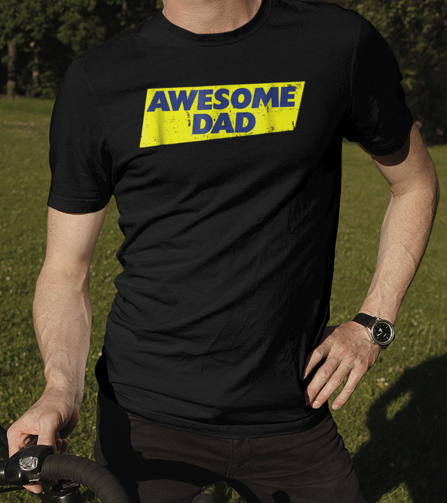 AWESOME DAD Vintage Style Design59 T-Shirt
