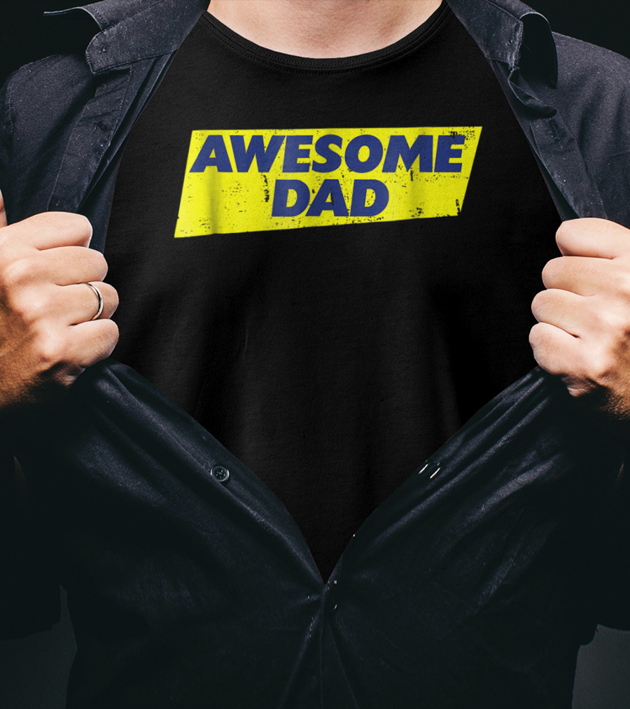 AWESOME DAD Vintage Style Design59 T-Shirt