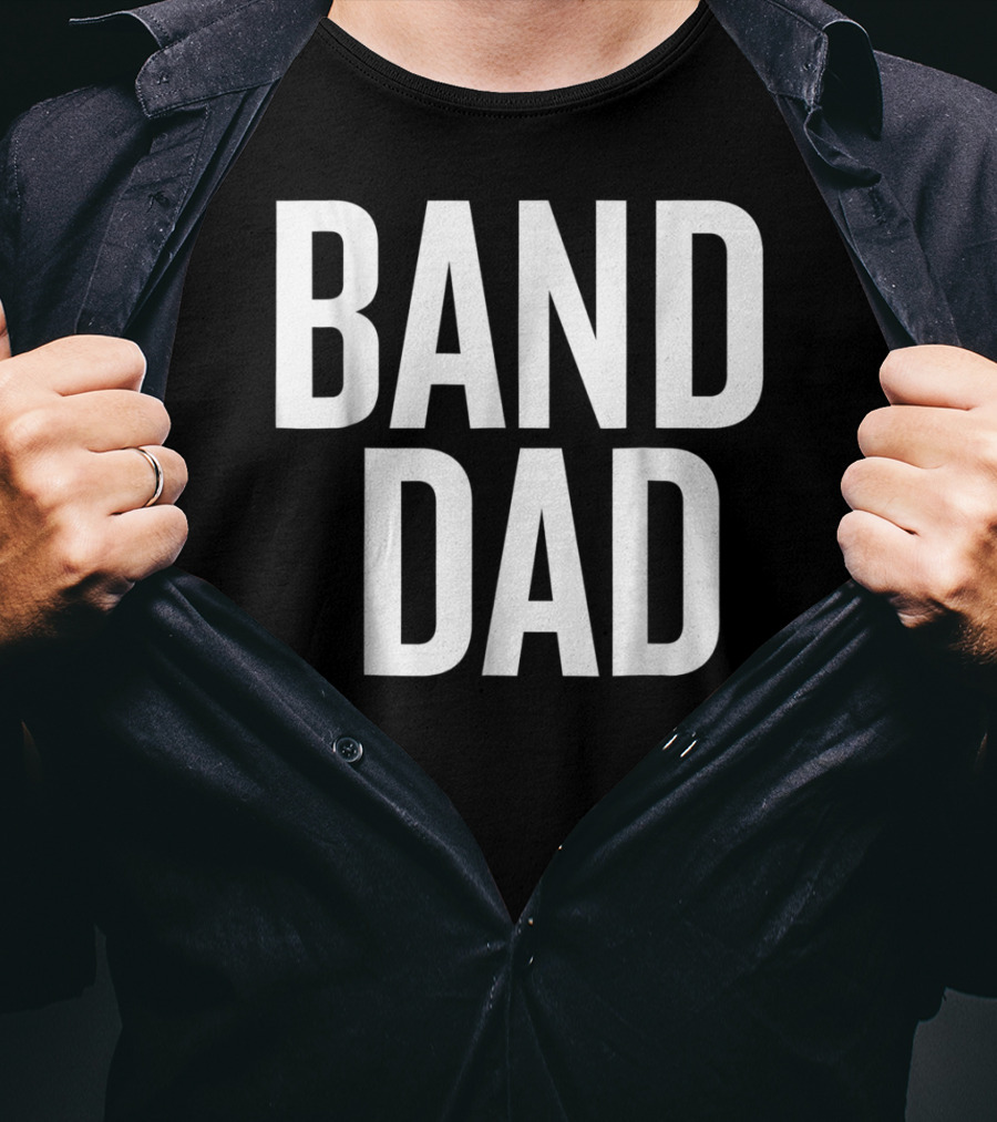 Band Dad Music Enthusiast Father T-Shirt