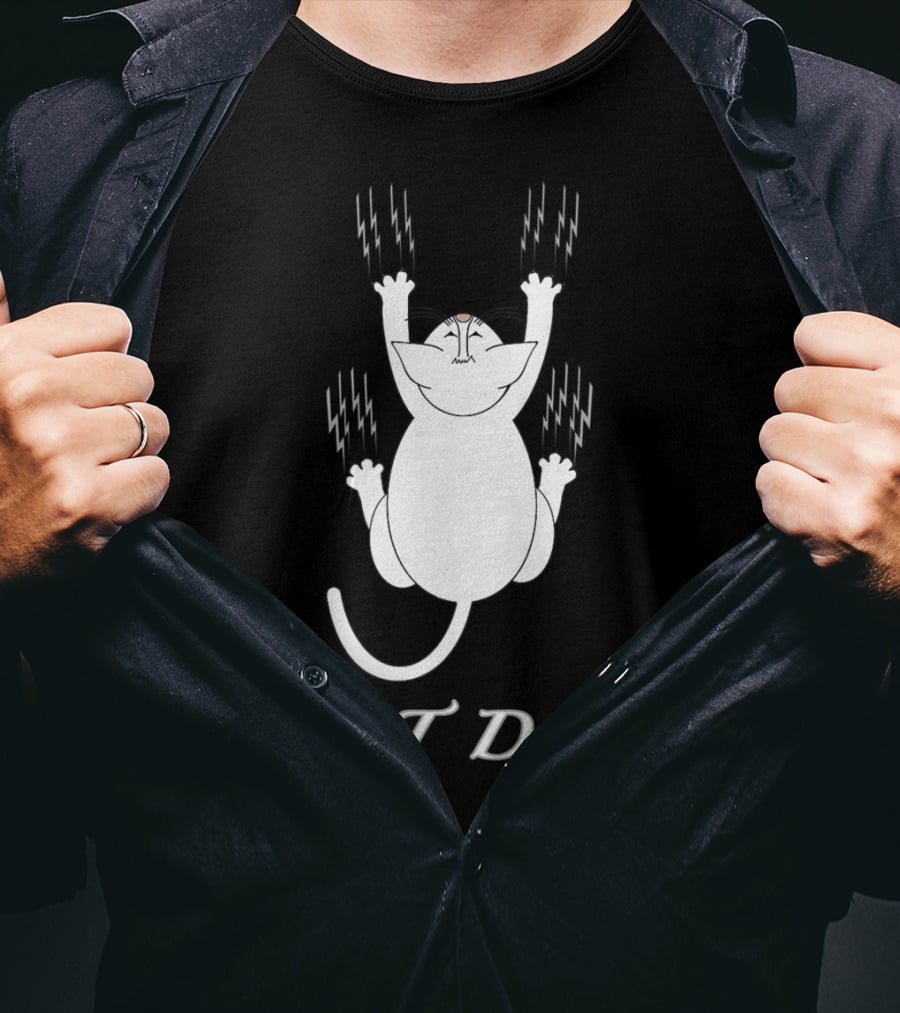 Cat Dad Perfect Funny For Cat Lovers Unique Clawing T-Shirt