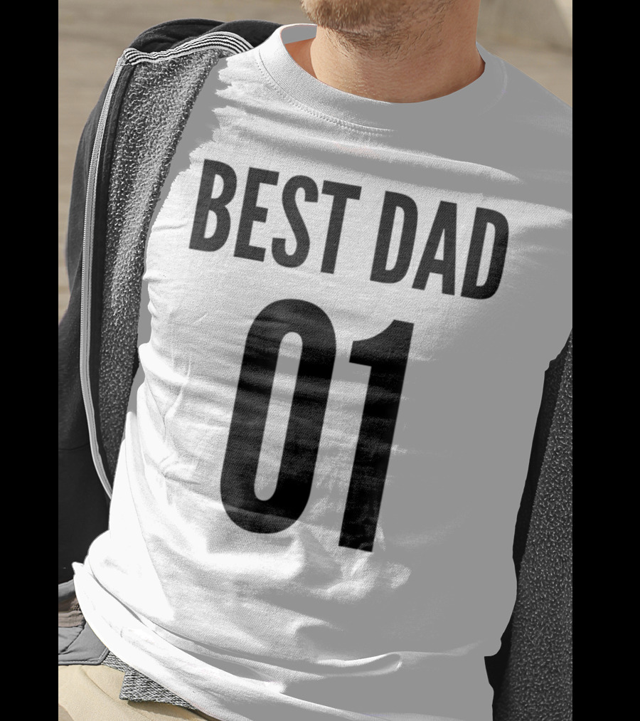 Best Dad 01 Number 1 Dad T-Shirt