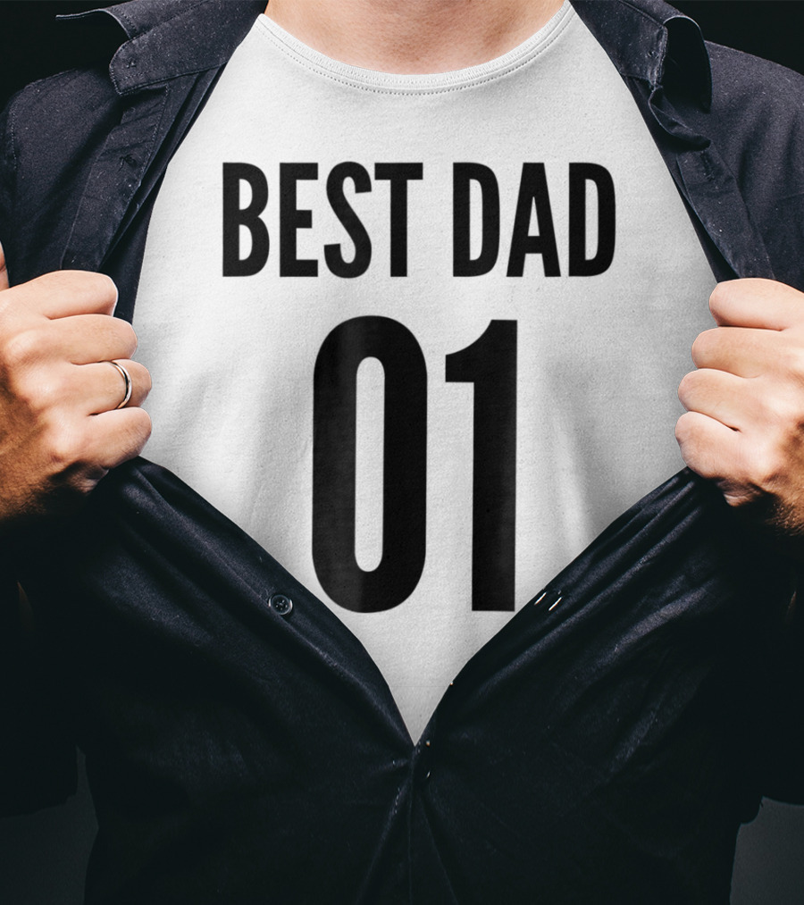Best Dad 01 Number 1 Dad T-Shirt