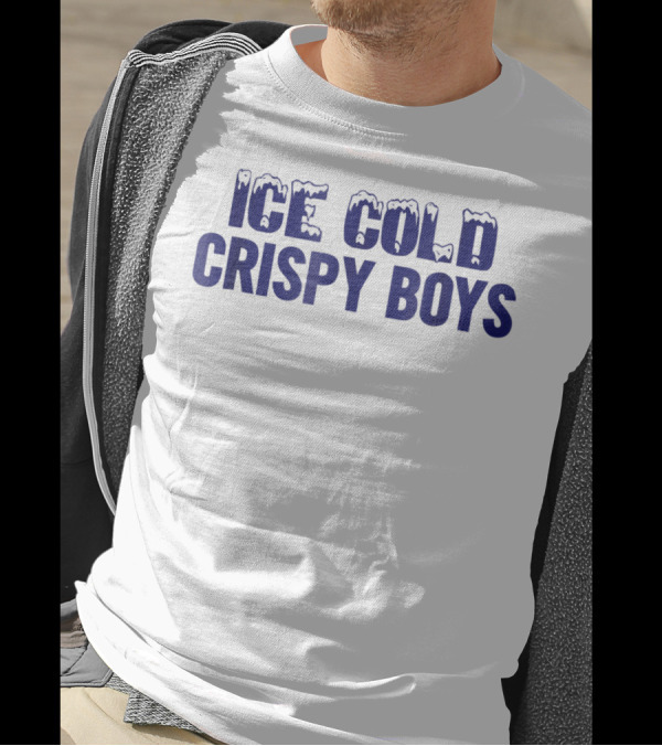 Ice Cold Crispy Boys Funny Middle Class Drinking Dad88 T-Shirt