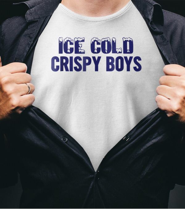 Ice Cold Crispy Boys Funny Middle Class Drinking Dad88 T-Shirt