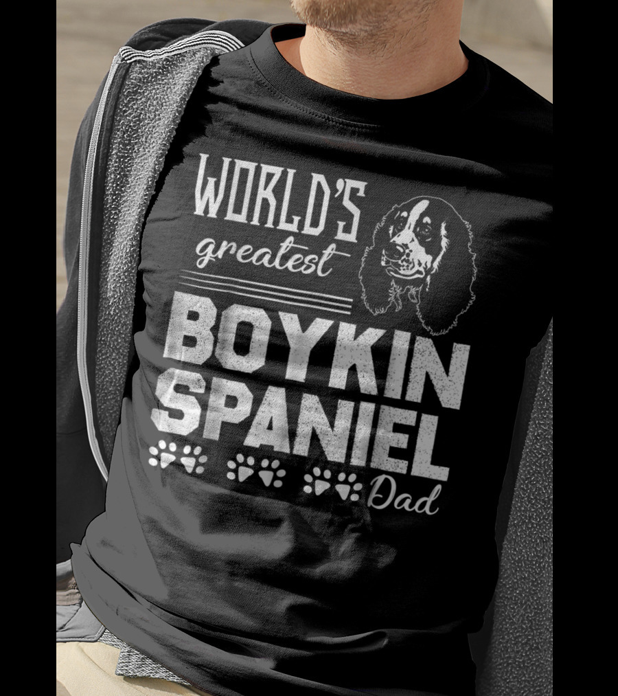 World's Greatest Boykin Spaniel Dad T-Shirt