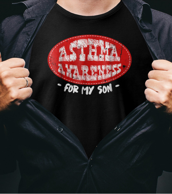 Asthma Awareness For My Son T-Shirt
