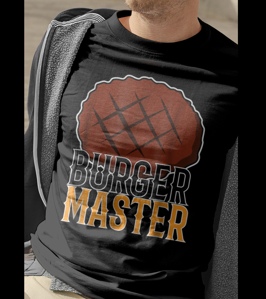 Burger Master Hot Patty Grilled BBQ Dad61 T-Shirt