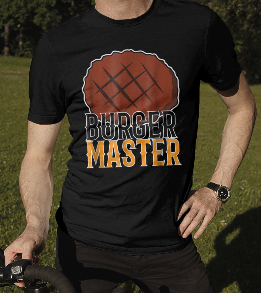 Burger Master Hot Patty Grilled BBQ Dad61 T-Shirt