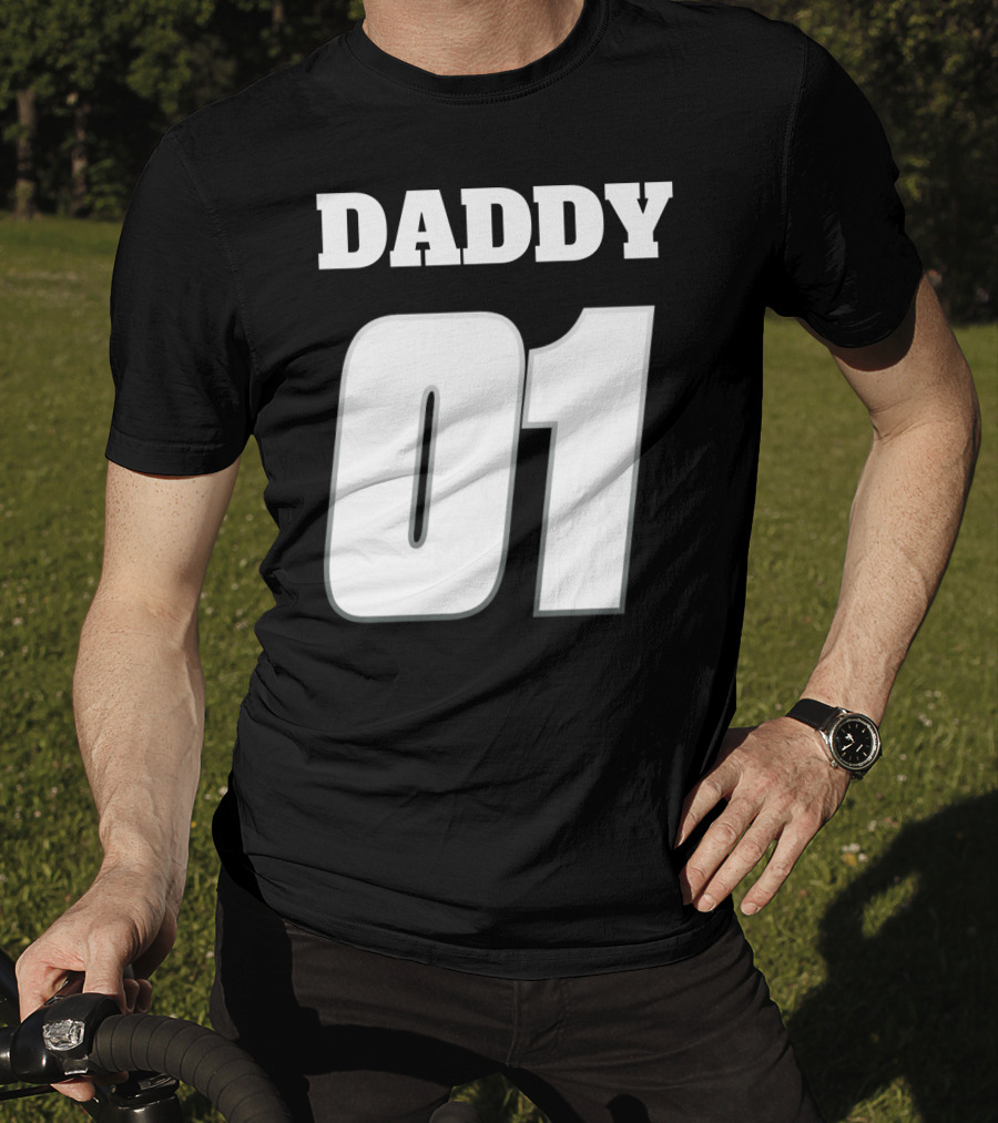 Daddy 01 Number One Dad T-Shirt