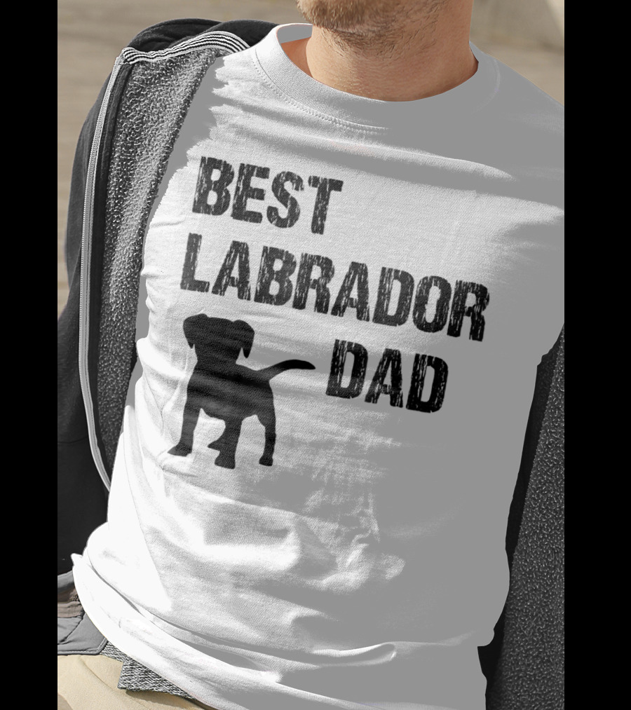 Best Labrador Dad T-Shirt