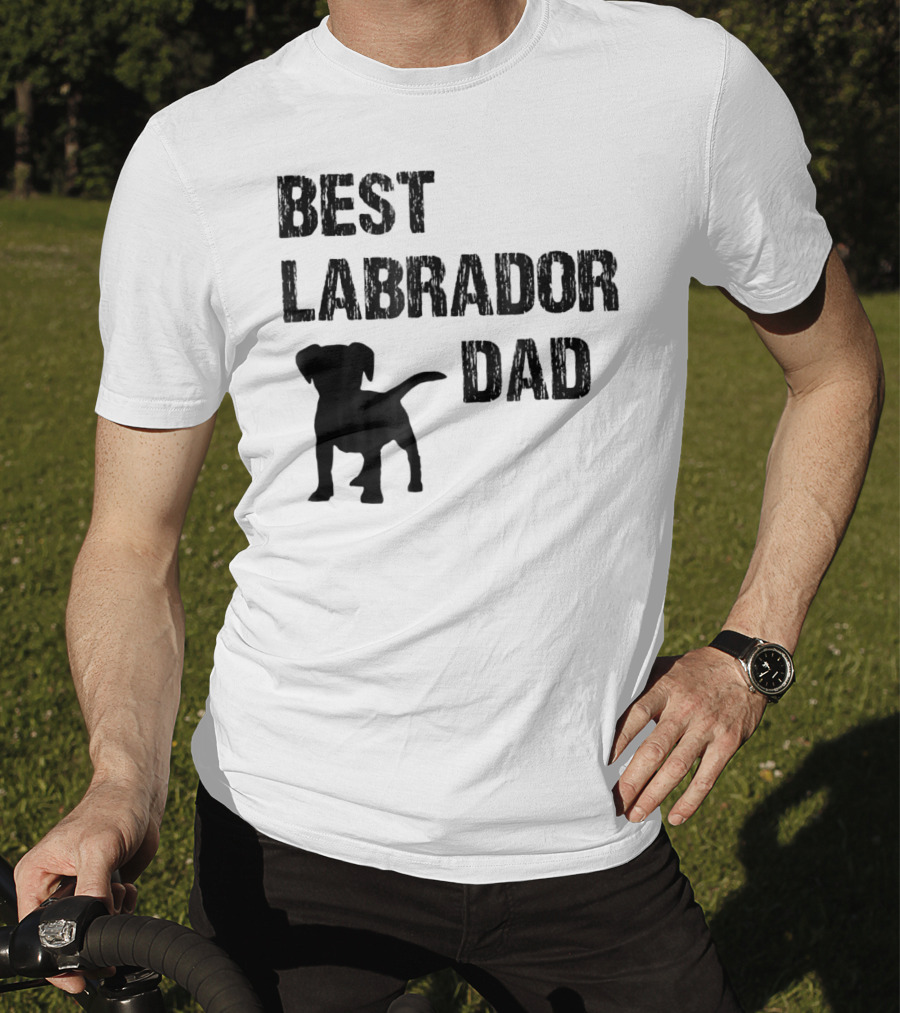 Best Labrador Dad T-Shirt
