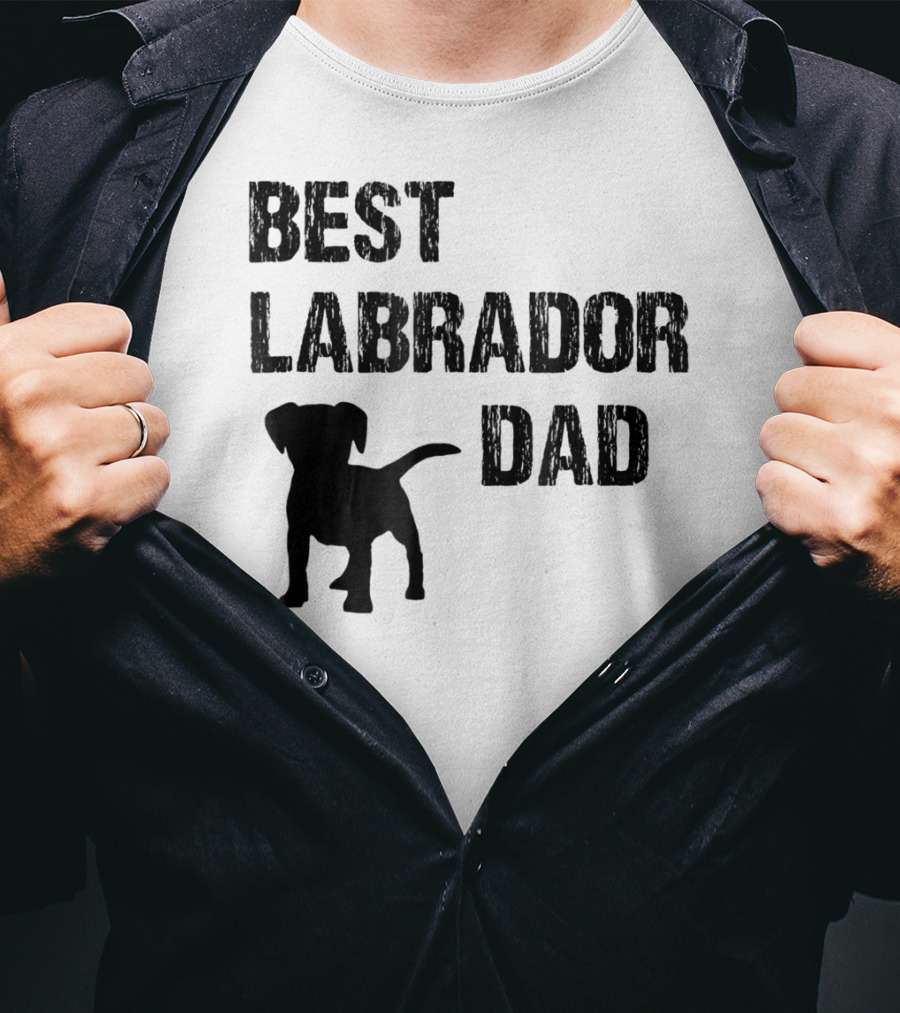 Best Labrador Dad T-Shirt
