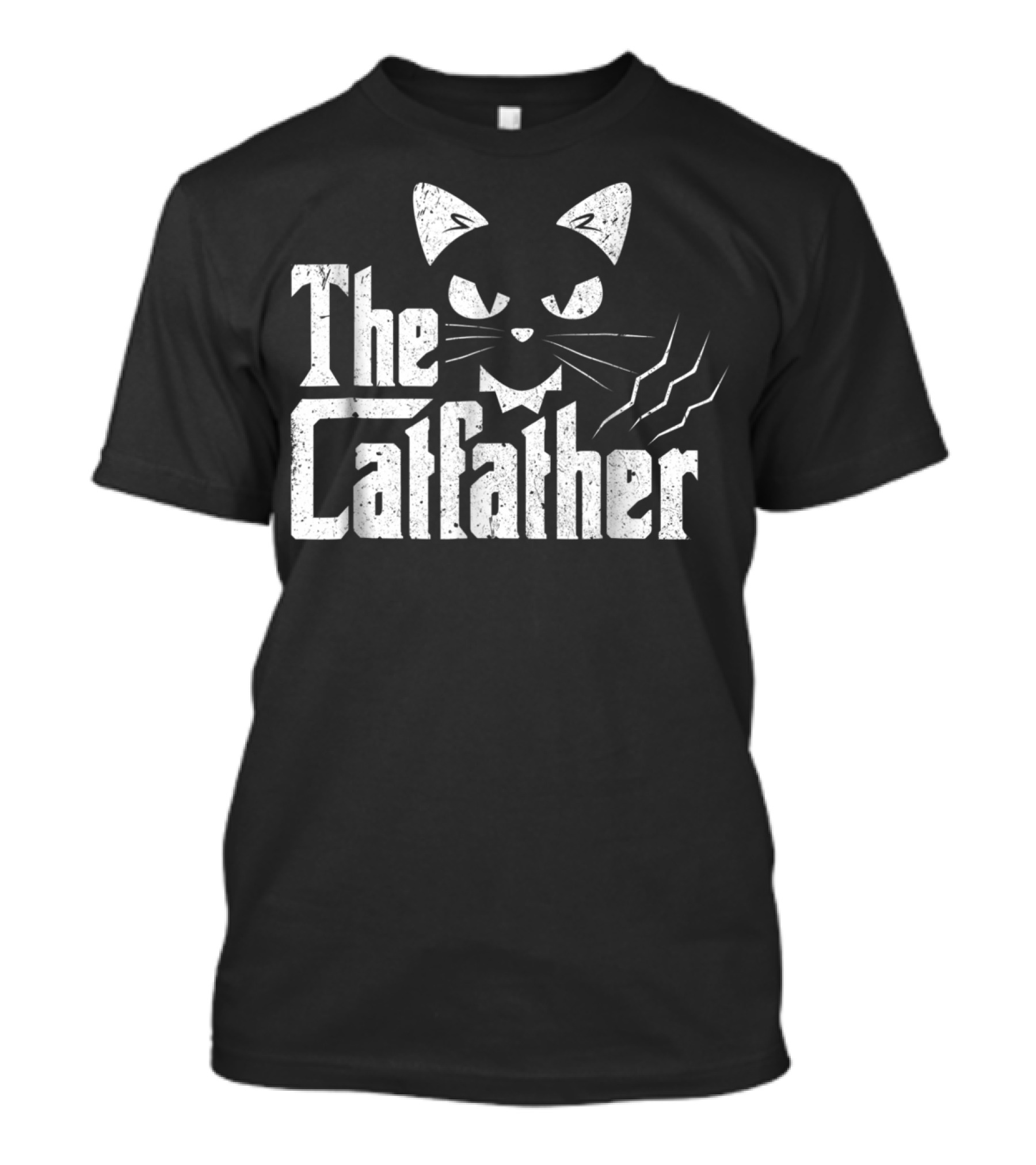 The Catfather Cats Dad Movie Parody Daddy T-Shirt