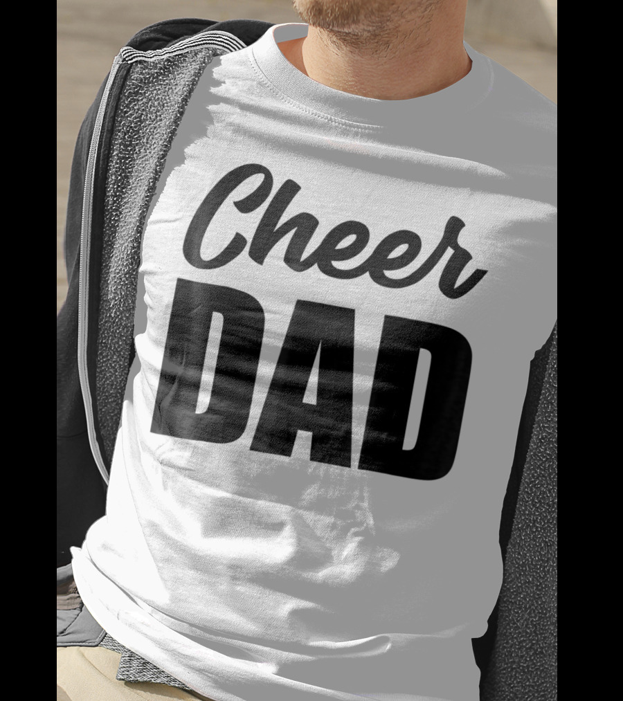 Cheerleading Cheer Dad Daddy T-Shirt