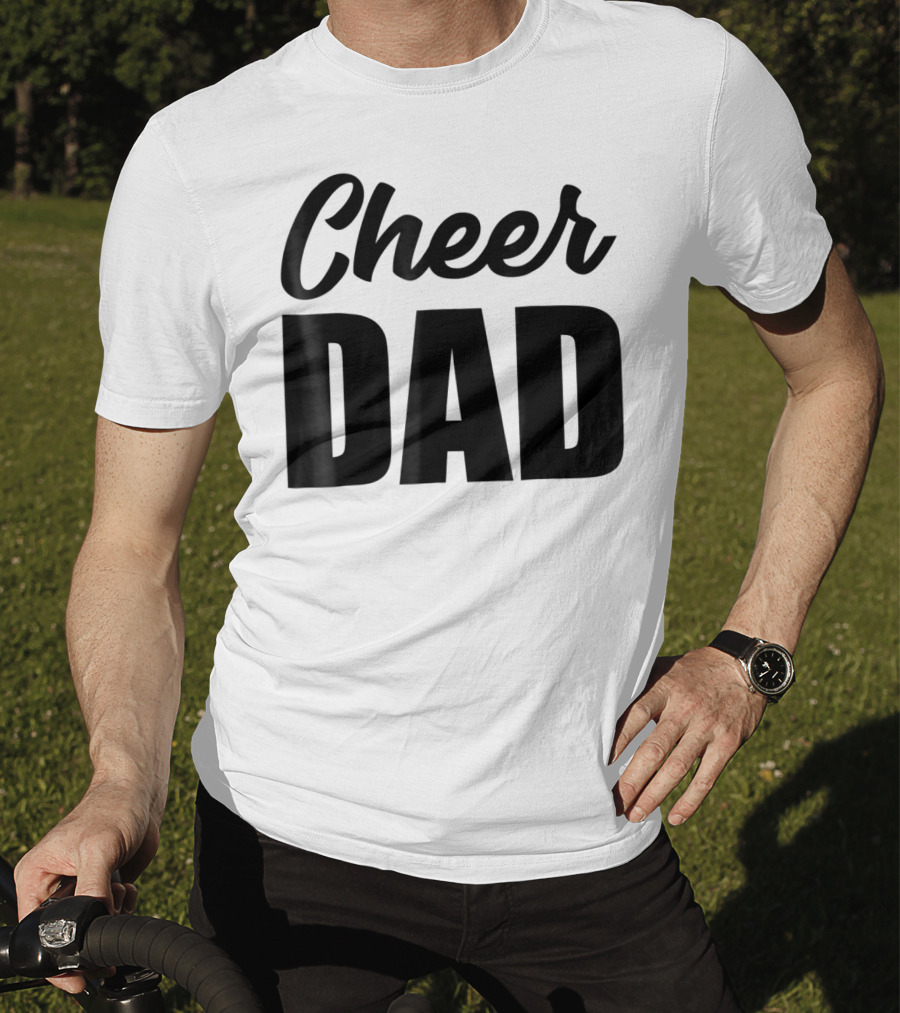 Cheerleading Cheer Dad Daddy T-Shirt