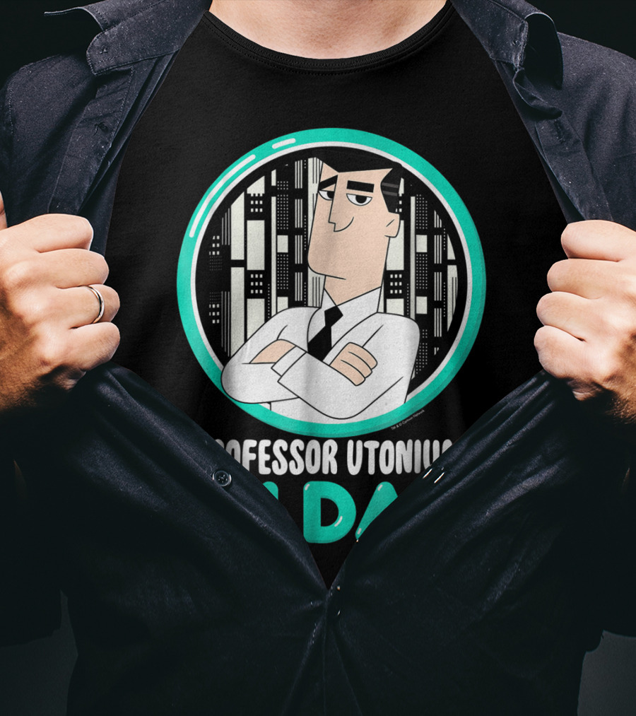 CN Powderpuff Girls Professor Utonium #1 Dad T-Shirt