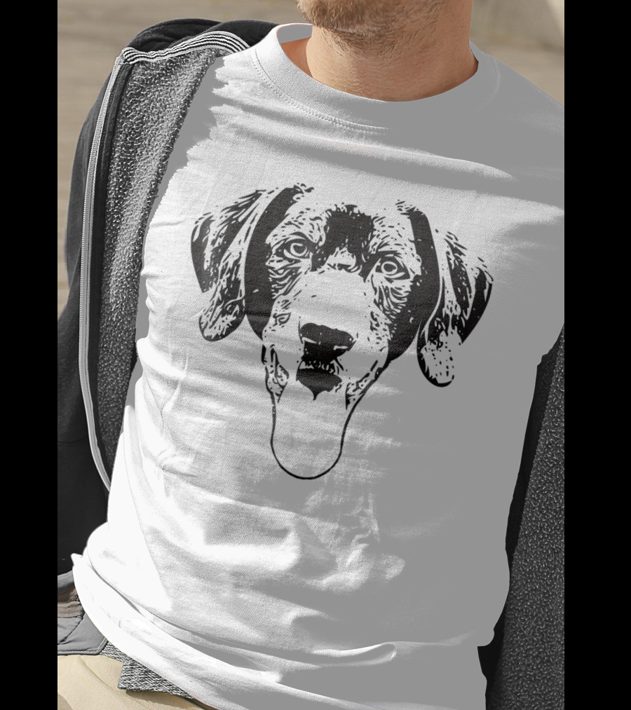 Black Labrador Face Dog Labrador Retriever T-Shirt