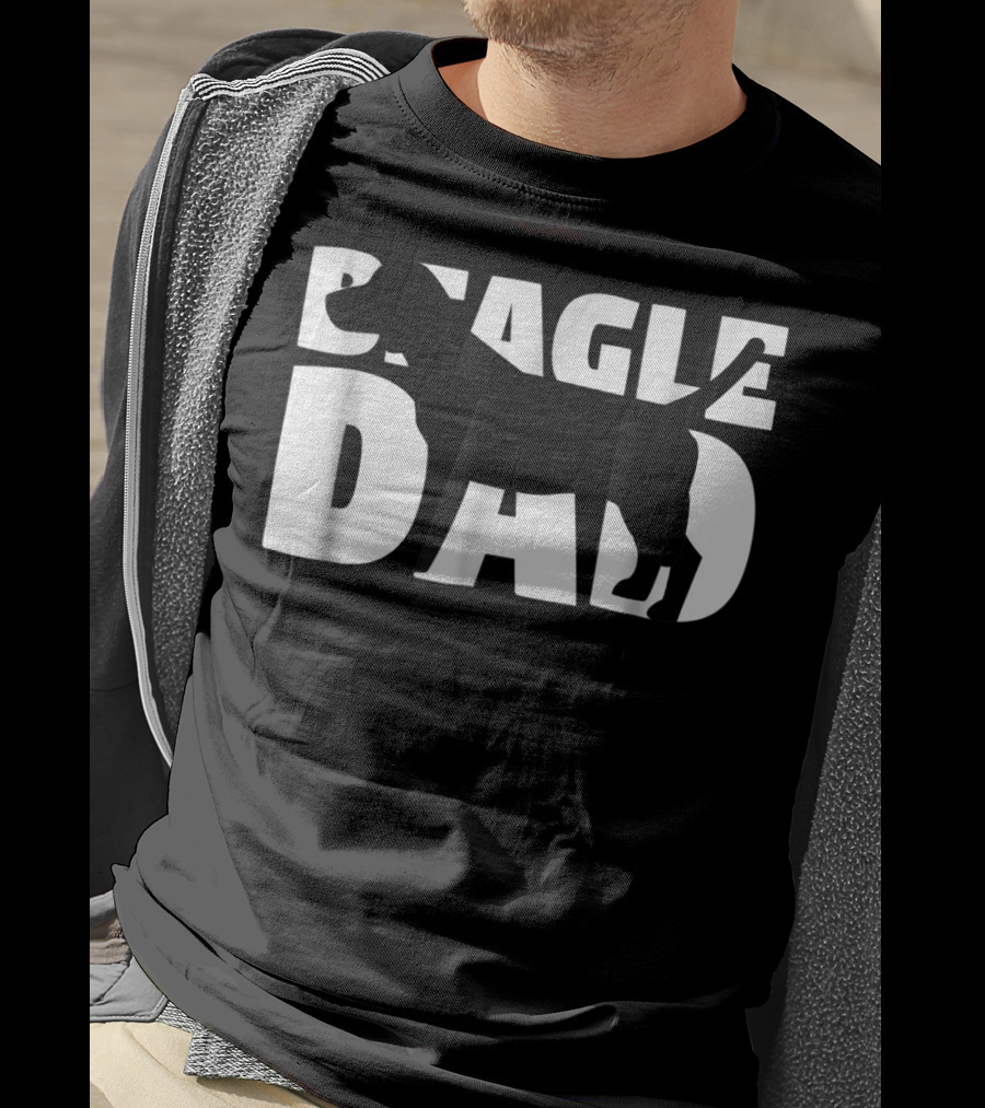 Beagle Dad Beagle Father Dog Dad T-Shirt