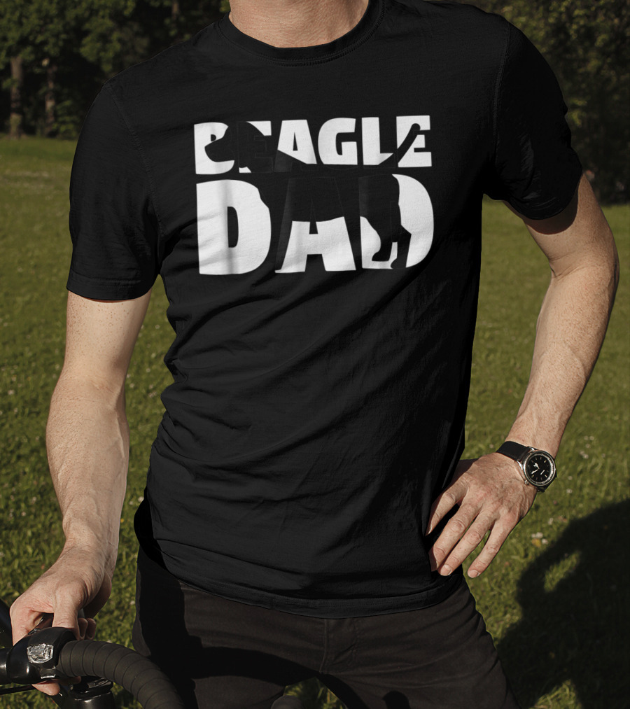 Beagle Dad Beagle Father Dog Dad T-Shirt