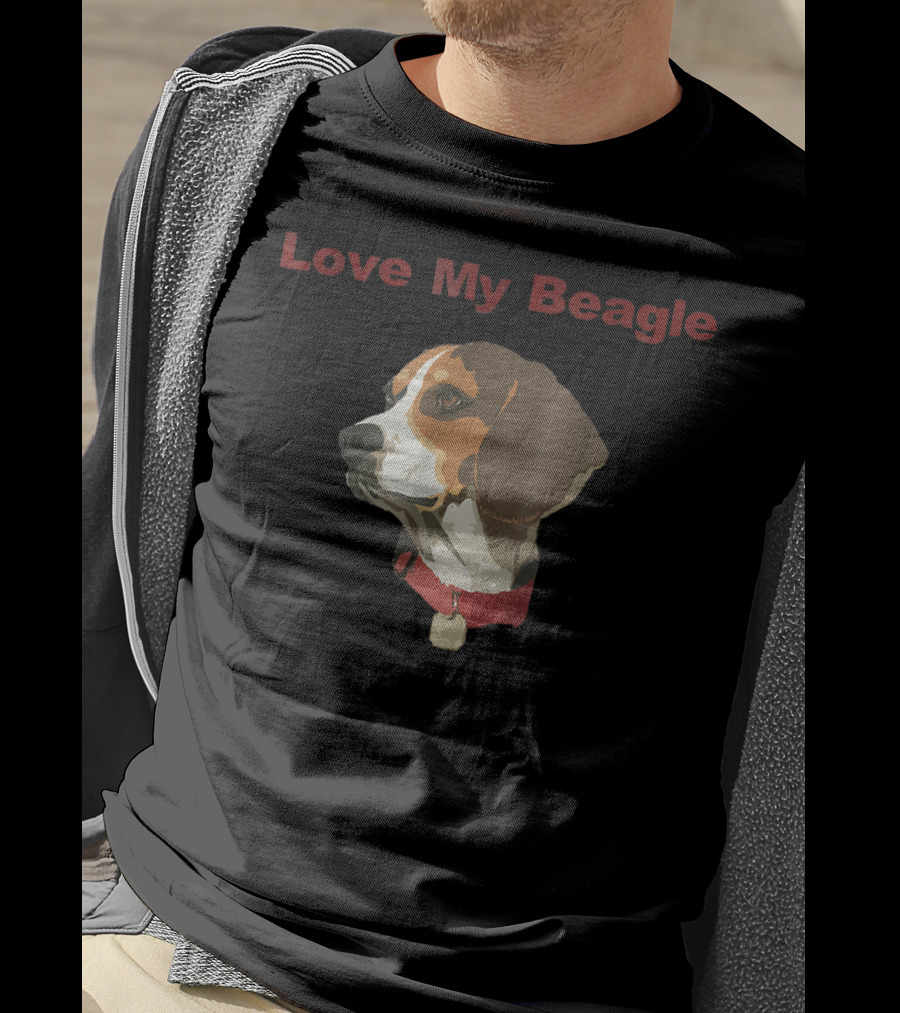 Love My Beagle Dog Mom Women Men The Beagles T-Shirt