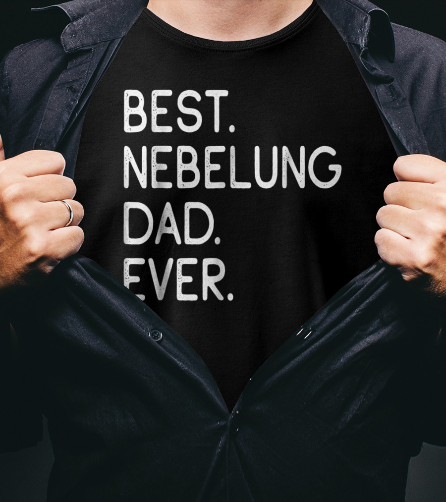 Best Nebelung Dad Ever Proud Owner Kitten T-Shirt