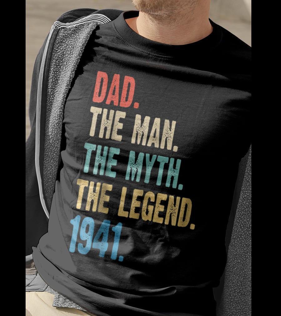 Dad The Man The Myth The Legend 1941 T-Shirt