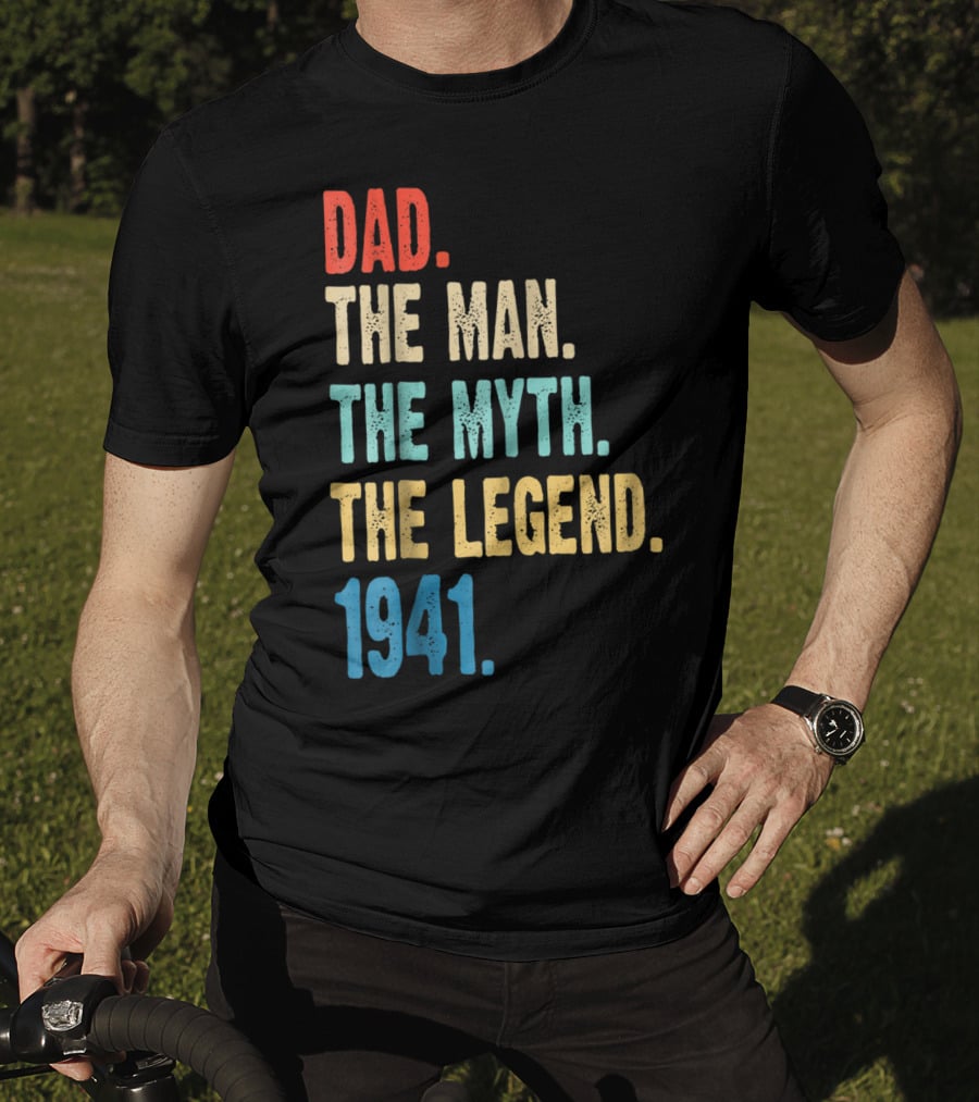 Dad The Man The Myth The Legend 1941 T-Shirt
