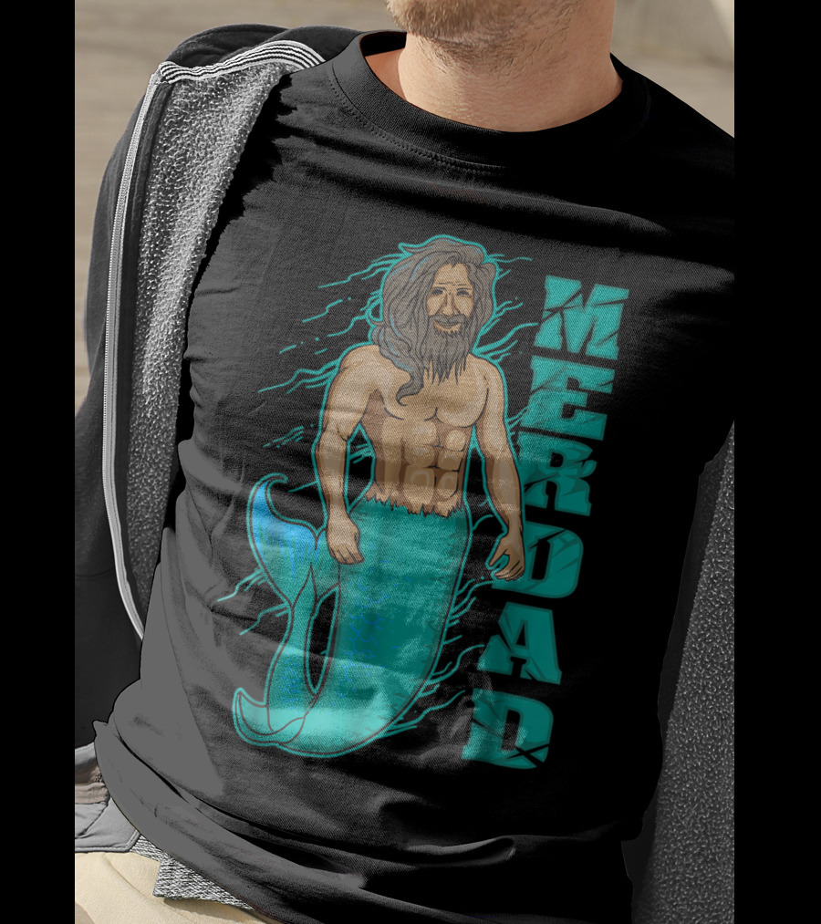 Cute King Merdad For The Best Dad On Earth T-Shirt