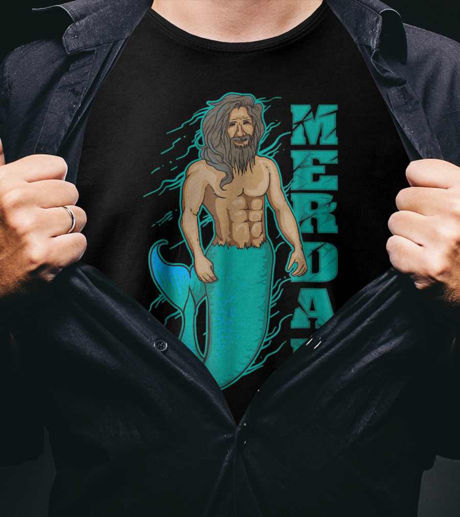 Cute King Merdad For The Best Dad On Earth T-Shirt