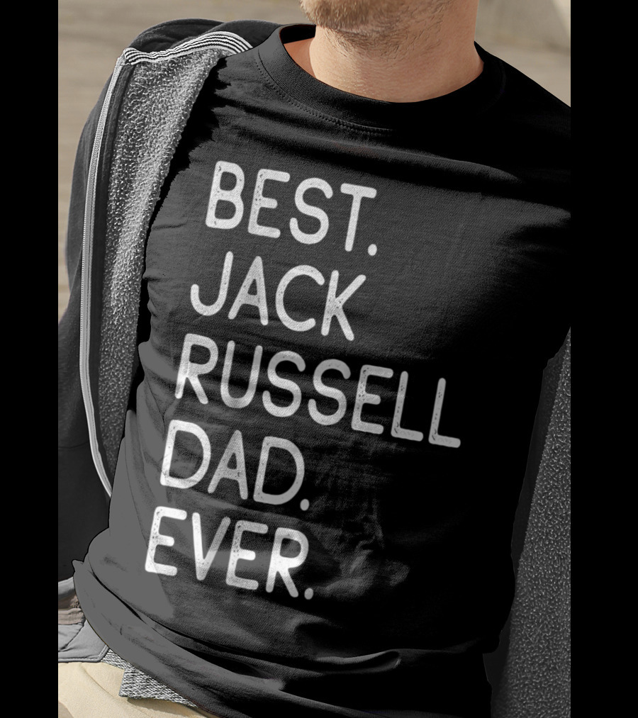Best Jack Russell Dad Ever Proud Master Lover14 T-Shirt
