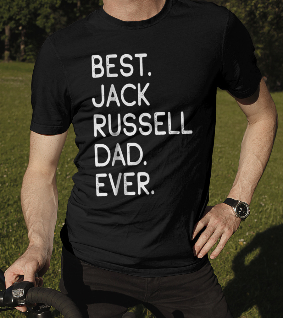 Best Jack Russell Dad Ever Proud Master Lover14 T-Shirt