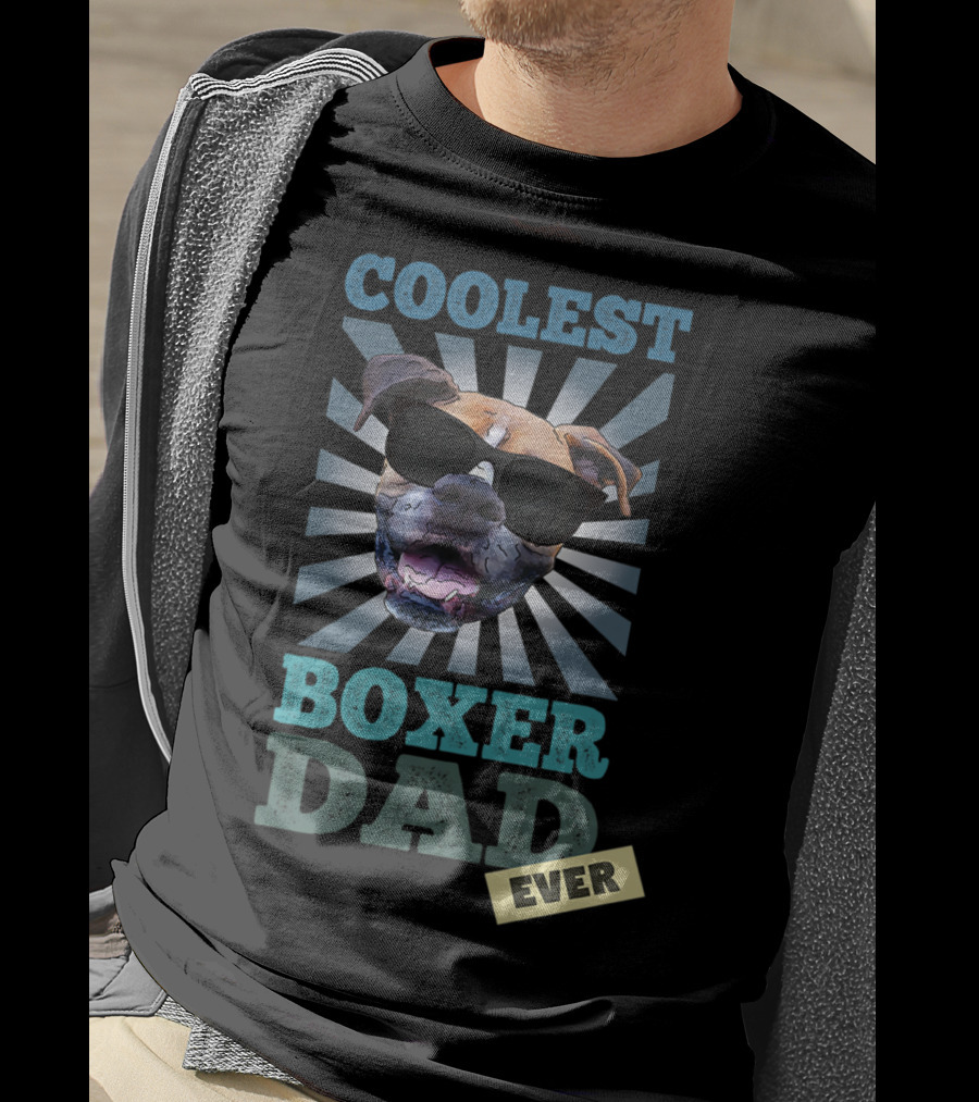 Coolest Boxer Dad Ever T-Shirt
