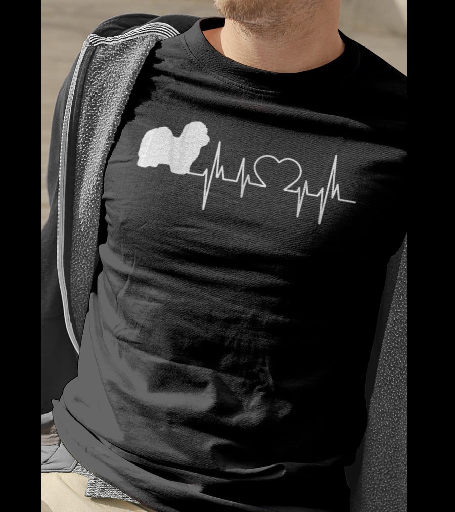 Coton De Tulear Heartbeat Love T-Shirt