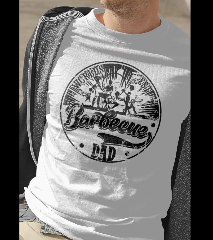 World's Greatest Barbecue Dad Grill Dad93 T-Shirt