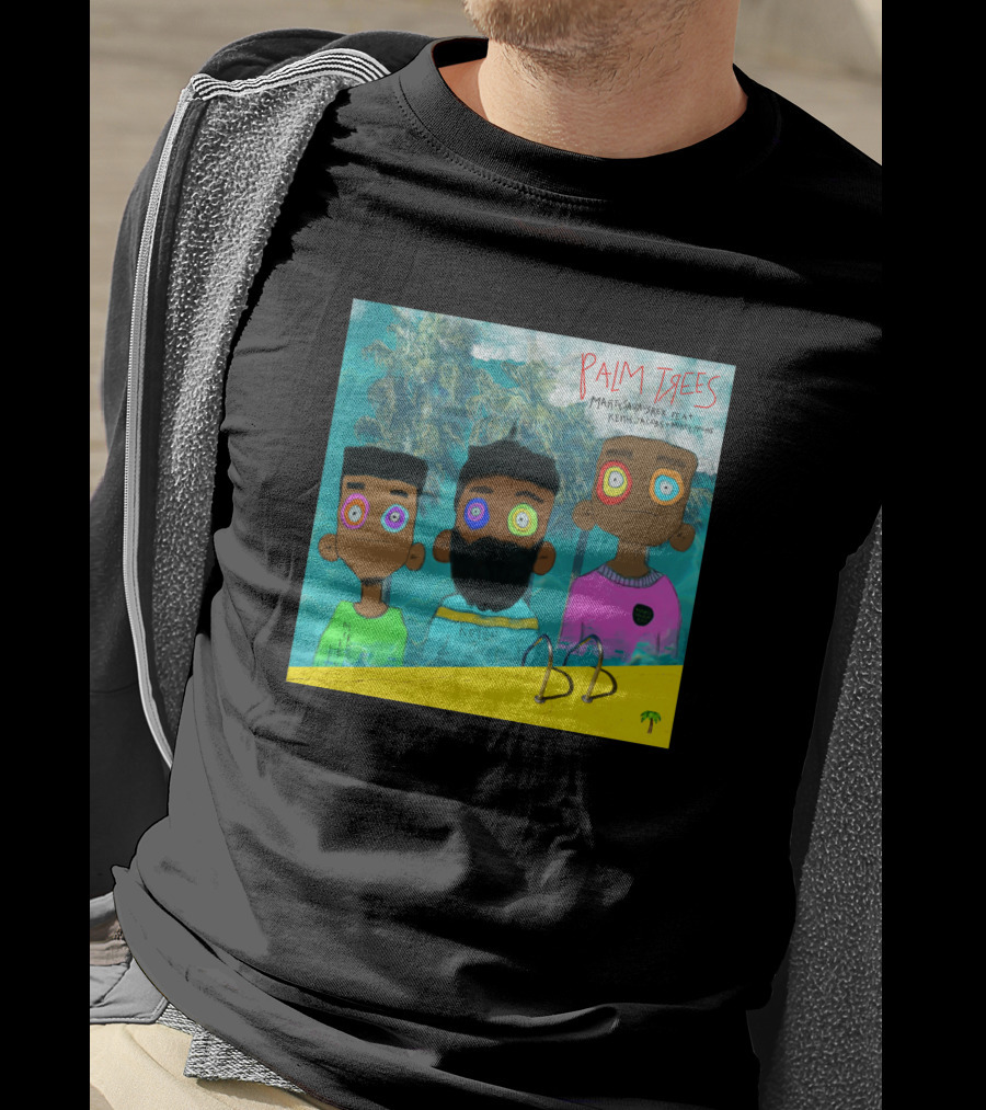 PALM TREES MAIK WATTS X 943 CATYTHIN KYLE X JAMAL X KEITH X NYE BEVERLY HILLS 1023483 T-Shirt