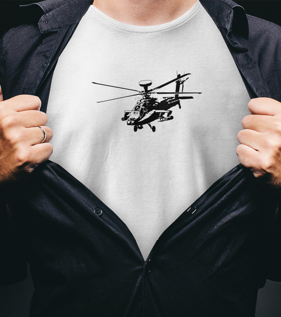 Apache Helicopter 50933 T-Shirt