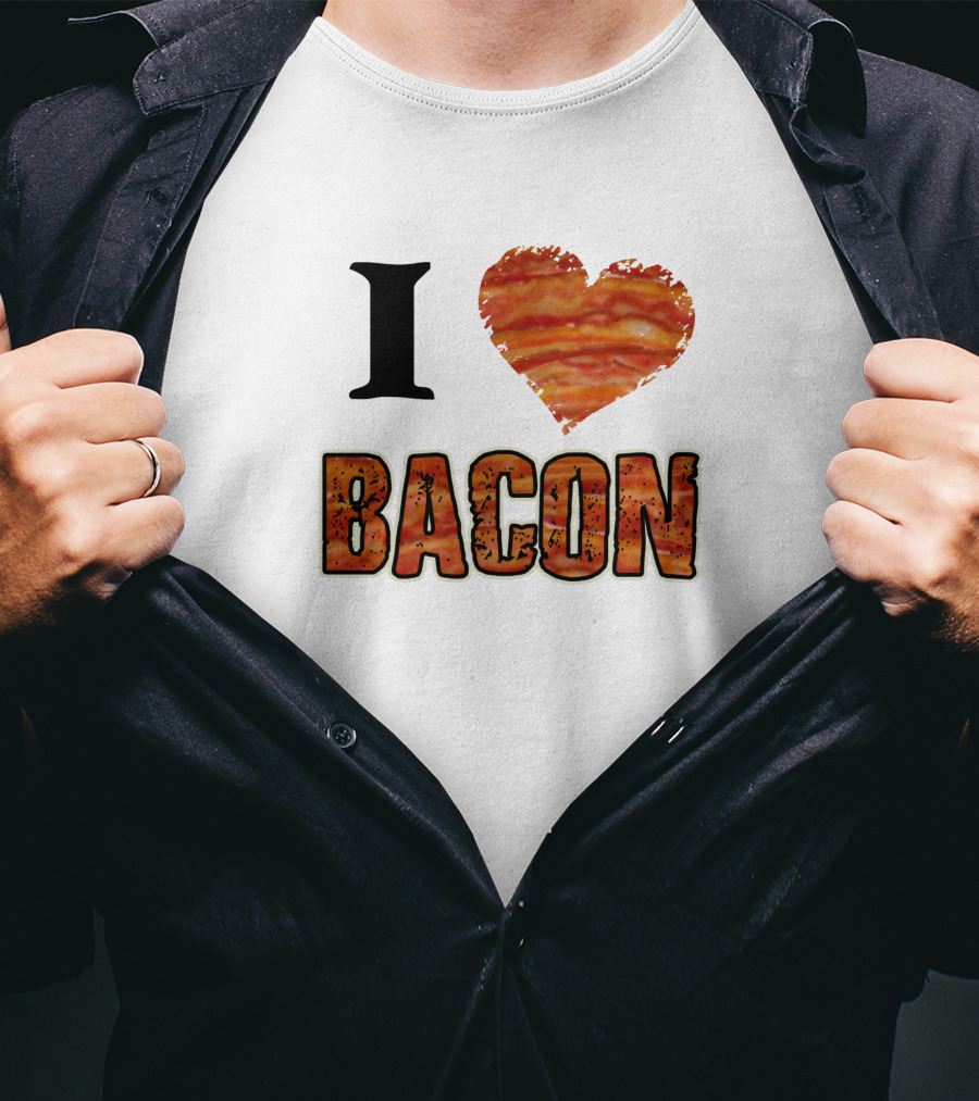 I Heart Bacon 832704 T-Shirt