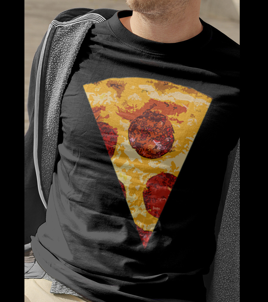 Kids Parent Child Matching Pizza Slice19 T-Shirt