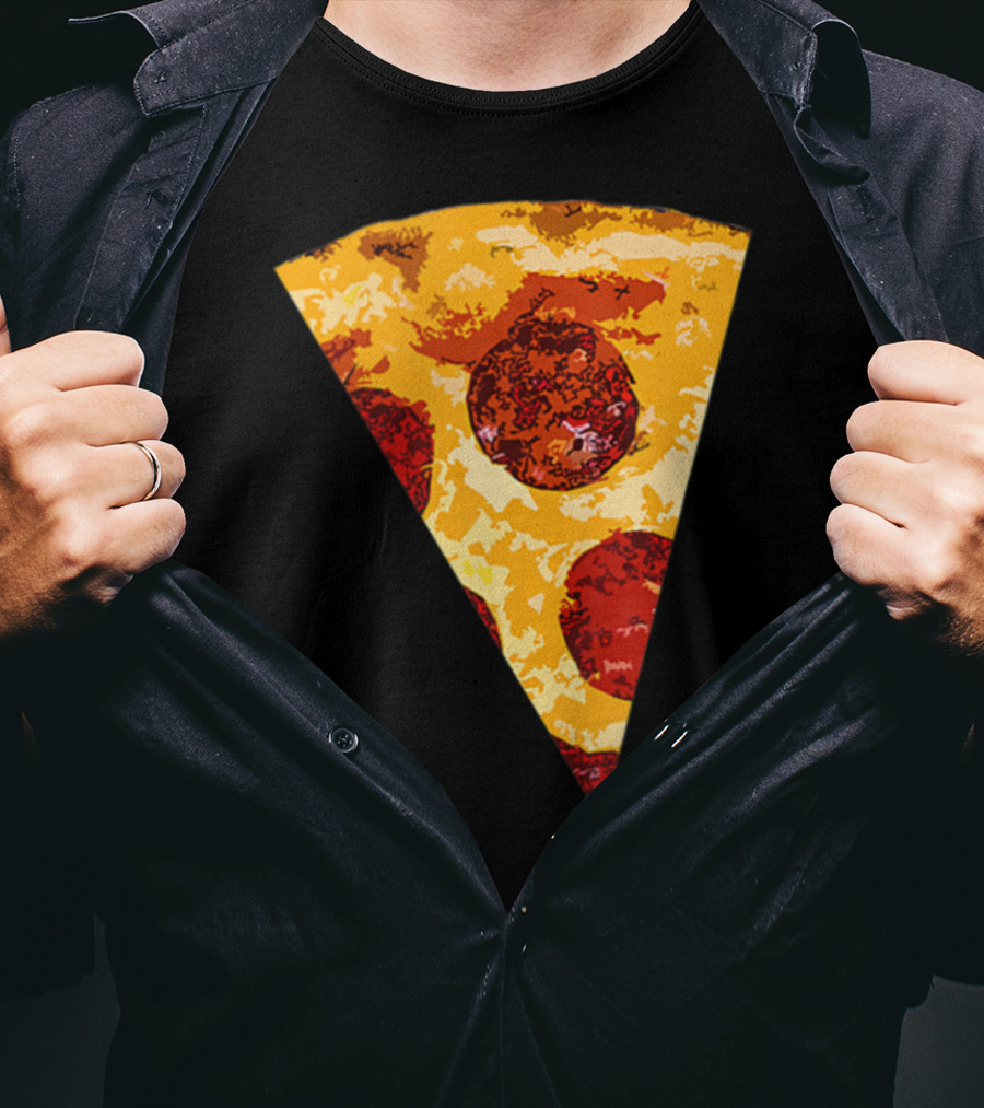 Kids Parent Child Matching Pizza Slice19 T-Shirt