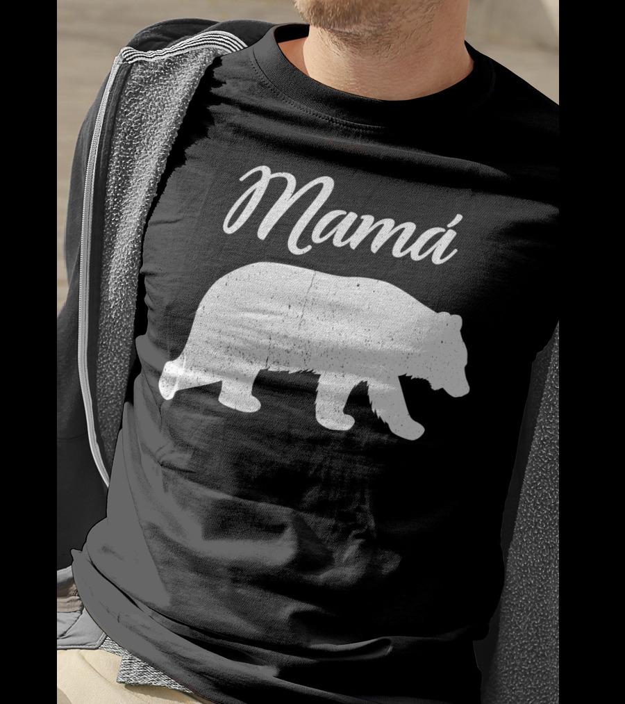 Mamá Bear Latin Mexican Mom Spanish Mama Bear T-Shirt