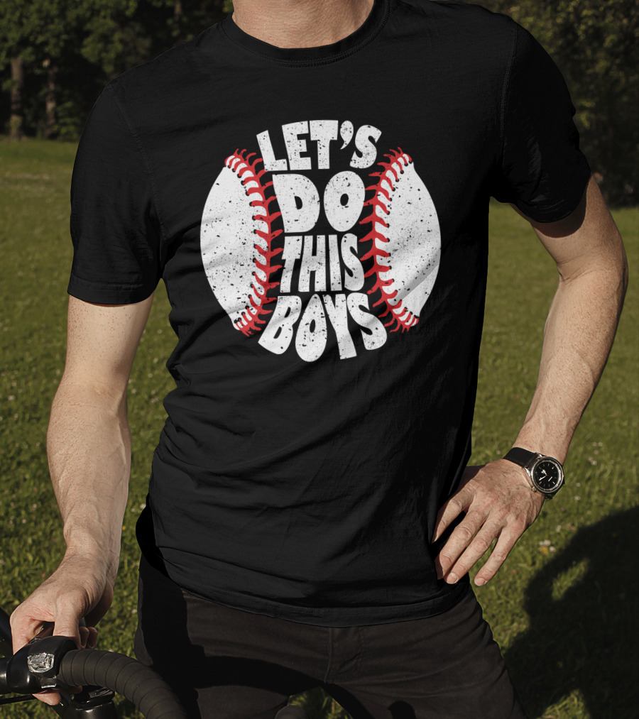 Let's Do This Boys Baseball Spirit T-Shirt