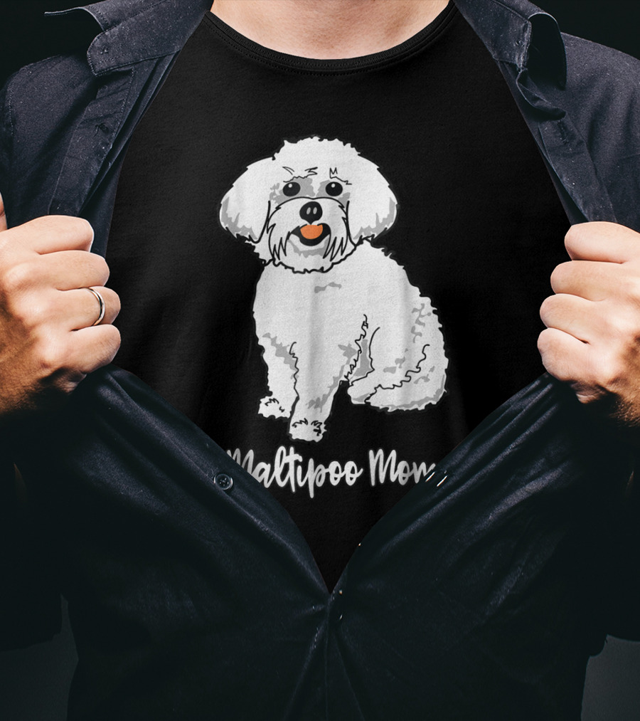 Maltipoo Mom Women Dog Lover Dog Mom16 Maltipoo Mom T-Shirt