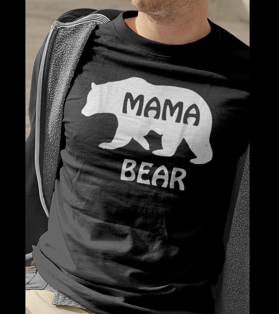 Mama Bear Ideas Cute Women Bear T-Shirt