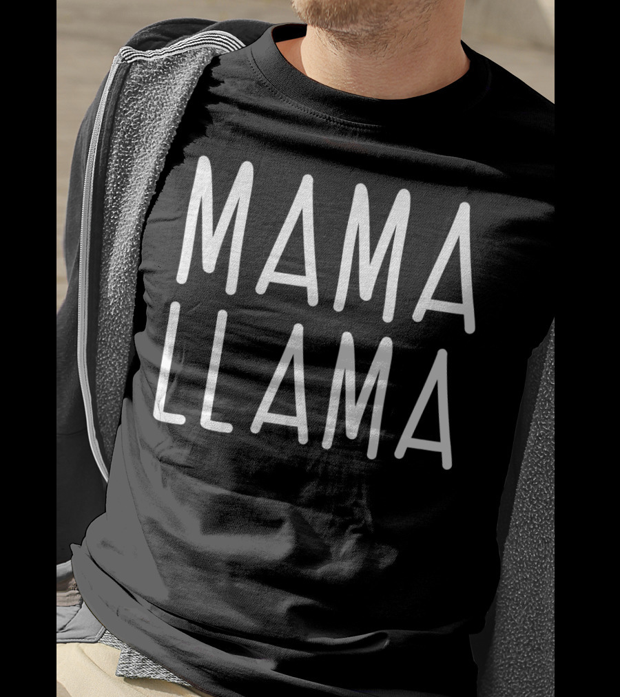 Mama Llama Best Mom Momlife For Womens78 T-Shirt