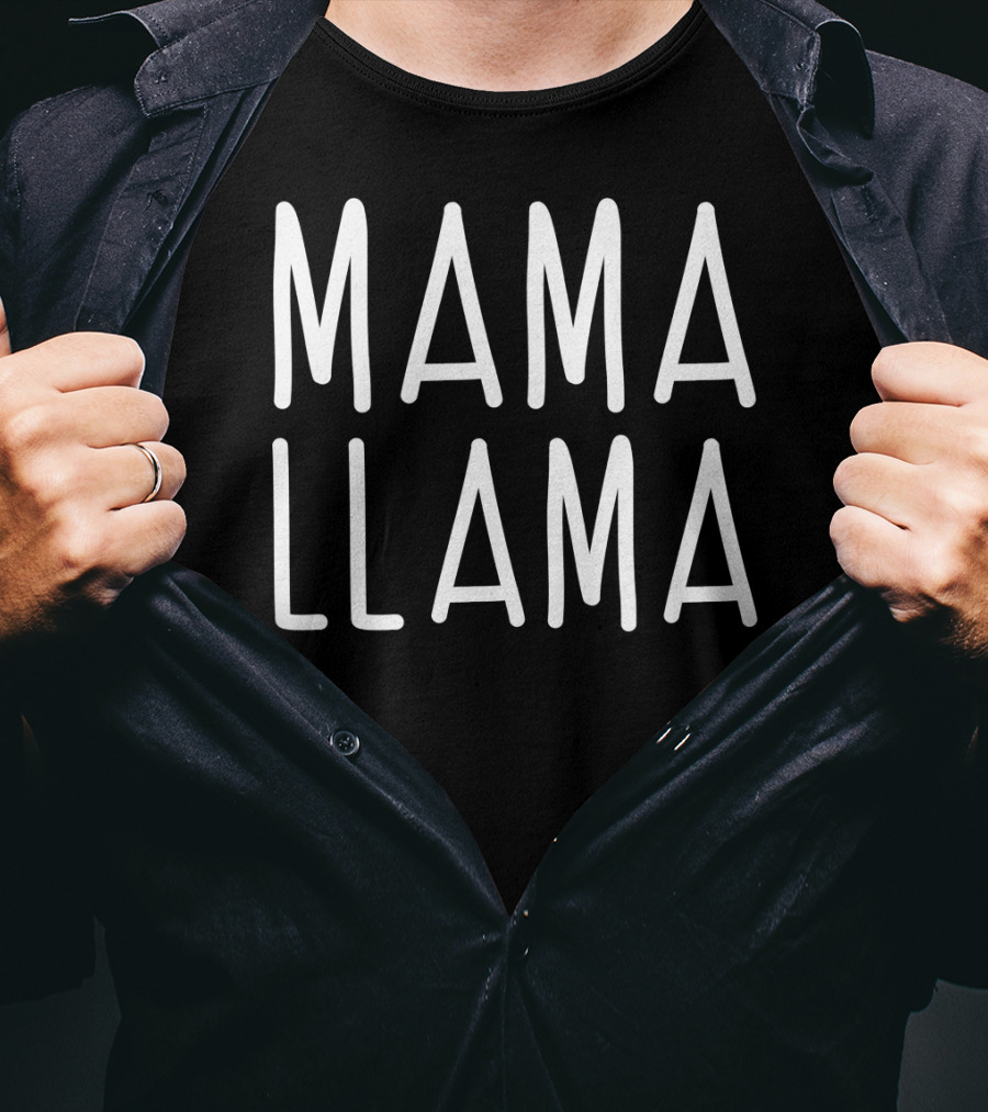 Mama Llama Best Mom Momlife For Womens78 T-Shirt