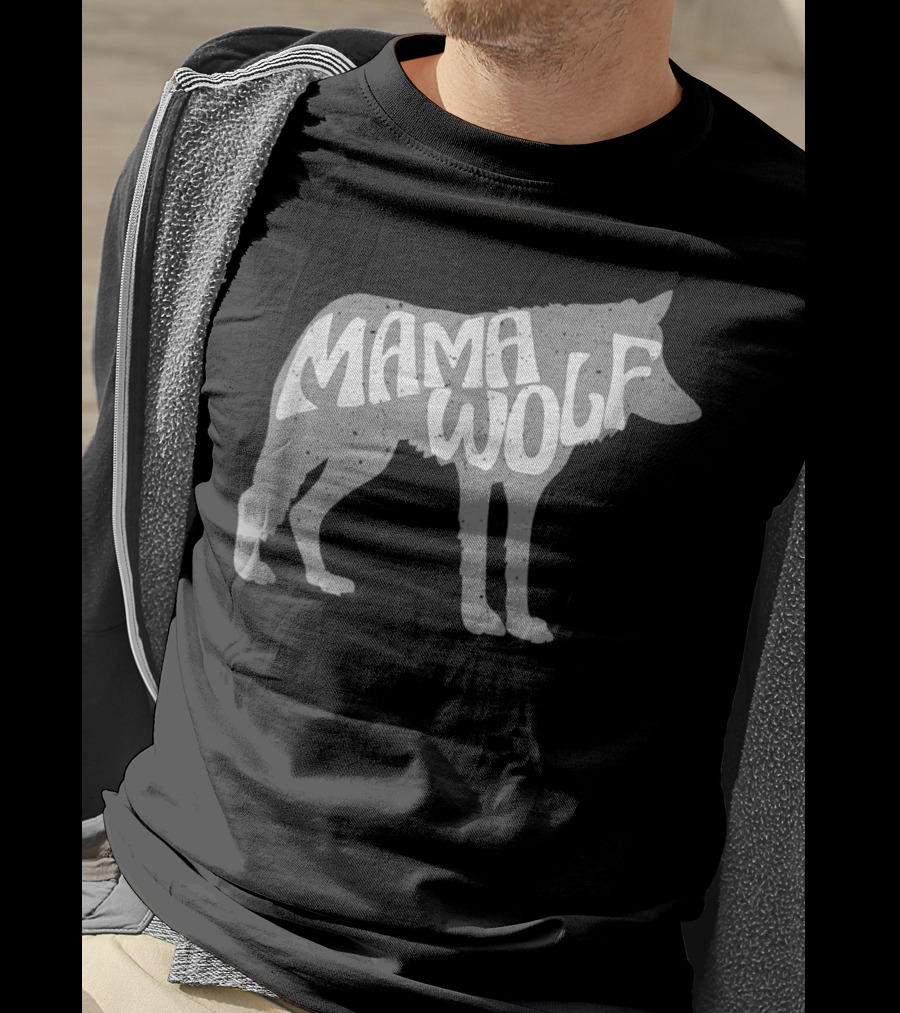Mama Wolf Wolf T-Shirt