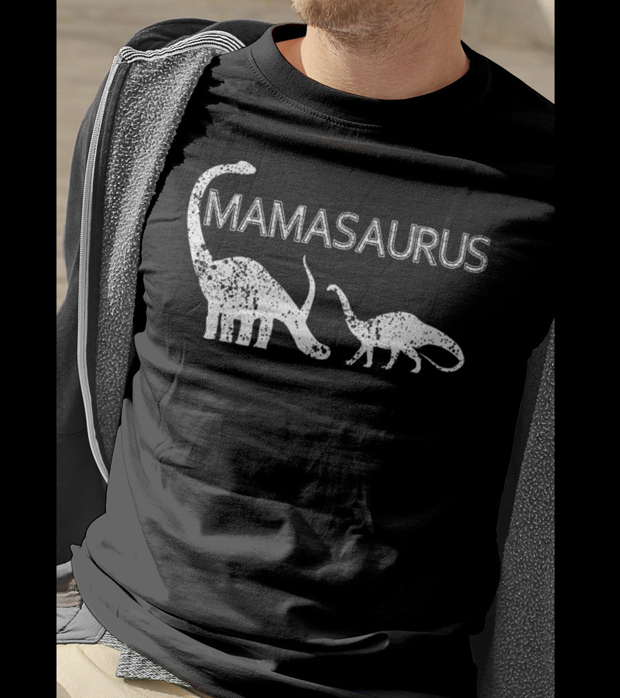 Mamasaurus Cute Sweet Mom Family Dino T-Shirt