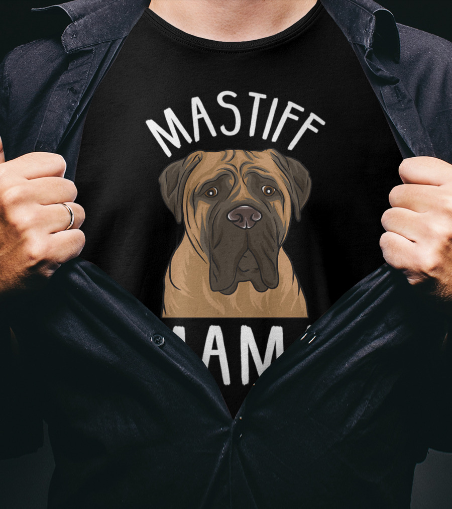 Mastiff Mama Mastiff Mom 78 T-Shirt