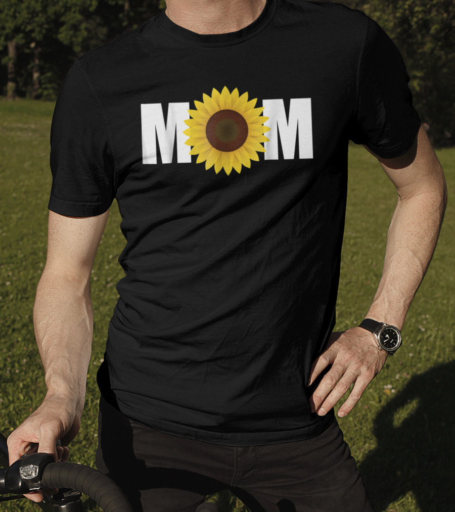 MOM Sunflower Floral T-Shirt